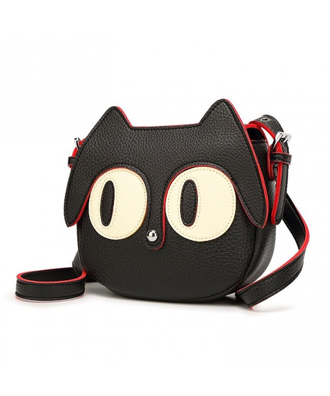 Cartoon Mini Satchel Handbag - Black - CM12GY53HL5