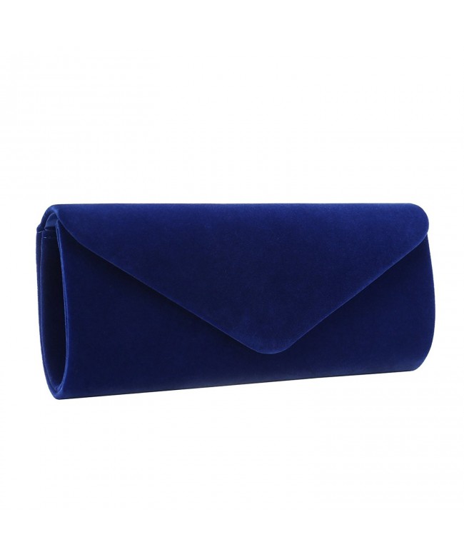 blue evening bag