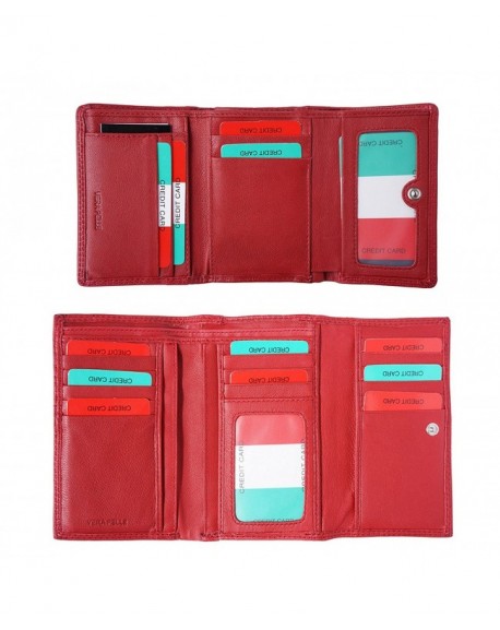 Genuine Leather Wallet With Cash & Coins Compartments Made in Italy ...