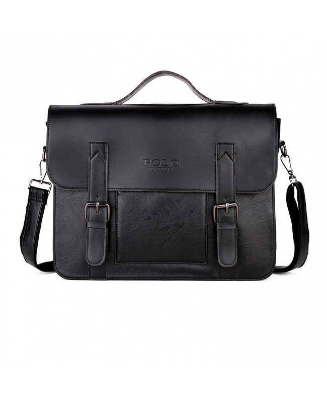 Messenger Bag For Men Briefcase Bag Leather Loptop Bag Shoulder Bag ...