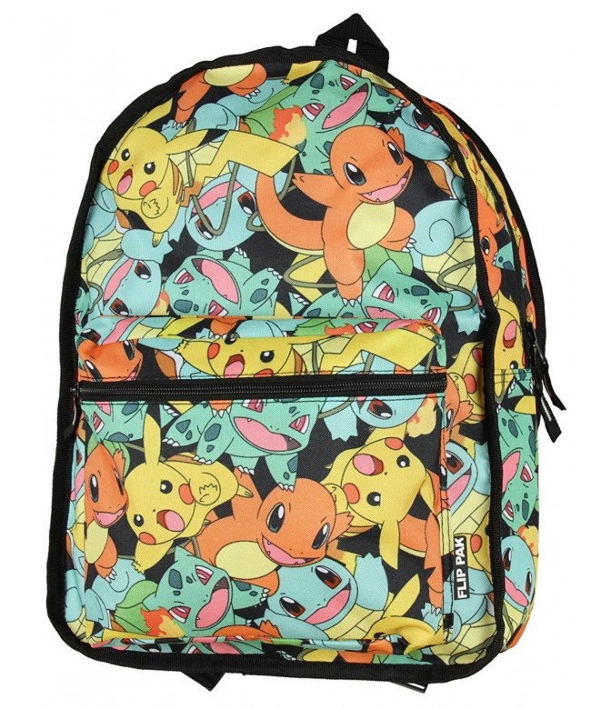 Pokemon Pokeball & Starters Reversible Backpack - CV12N4WIYZ3