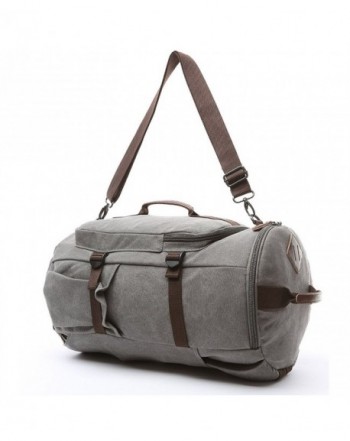 Men's Canvas Backpack Travel Duffel Backpack Bag Large School Bookbag 3 ...