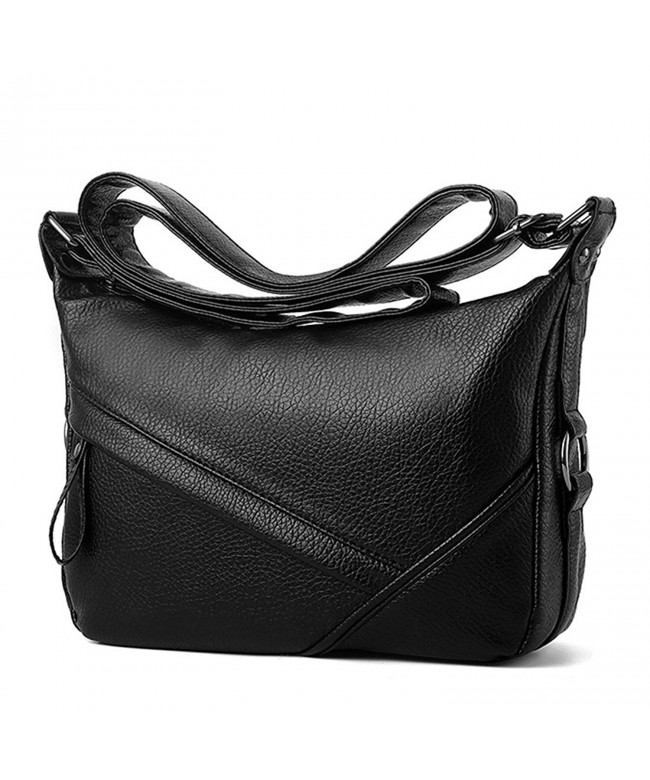Large Capacity Women's Casual Shoulder Bags Leather Crossbody Bag ...