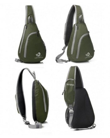 Shoulder Backpacks Crossbody Multipurpose - Army Green - C1126QX62BR