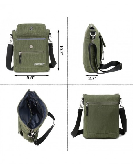 Nylon Crossbody Purse Bag For Women Travel Shoulder Handbags Green C312nv8i77n 5675