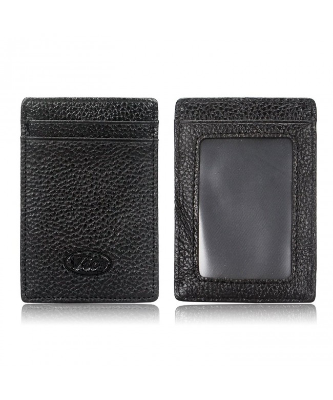 Genuine Leather Slim Wallet - CN129W2Y0QX