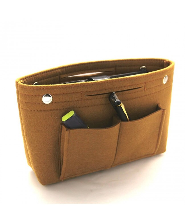 Handbag Organizer Compartments Felt Brown - Felt-Brown - CK1842DMY59