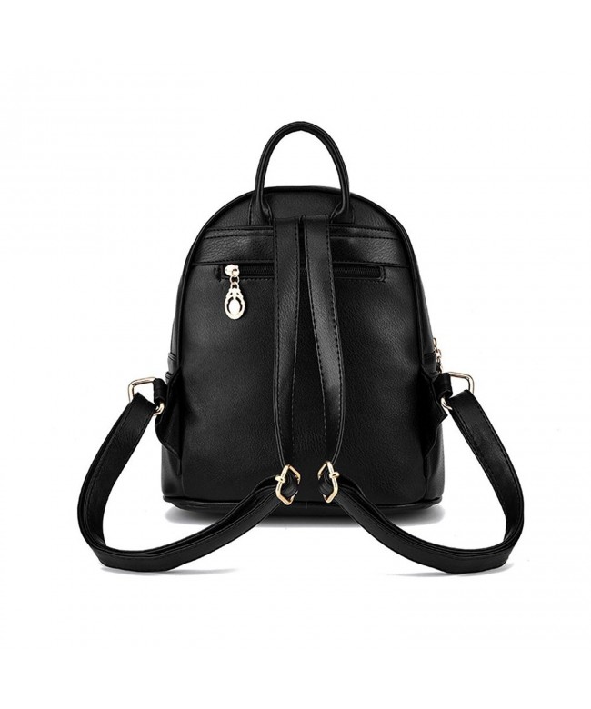 Women Cute Leather Laides Shopping Casual Backpack Travle Backpack for ...