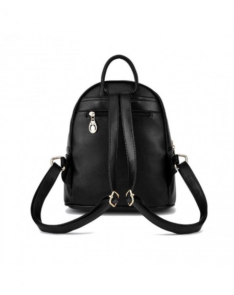 Women Cute Leather Laides Shopping Casual Backpack Travle Backpack for ...