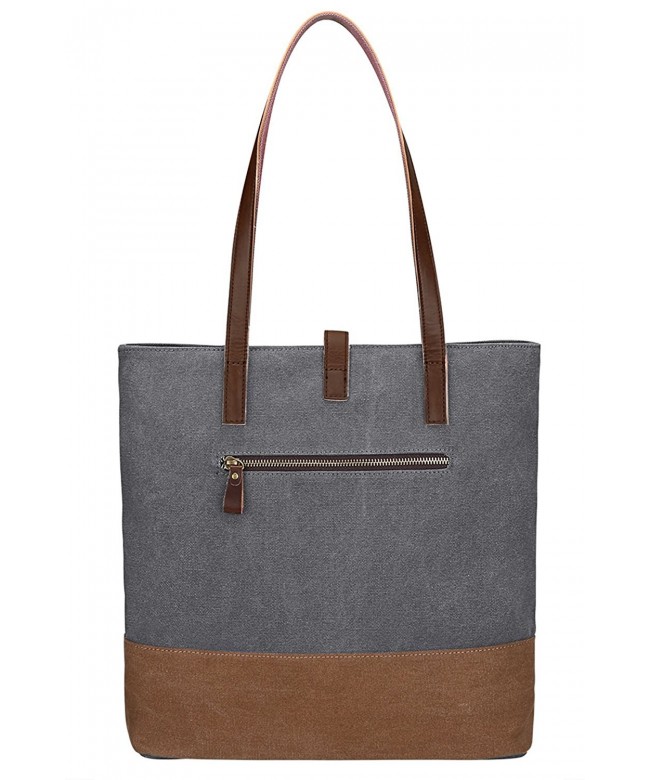 Women's Canvas Bag Lightweight Shoulder Bag Ladies Handbag Shopping ...