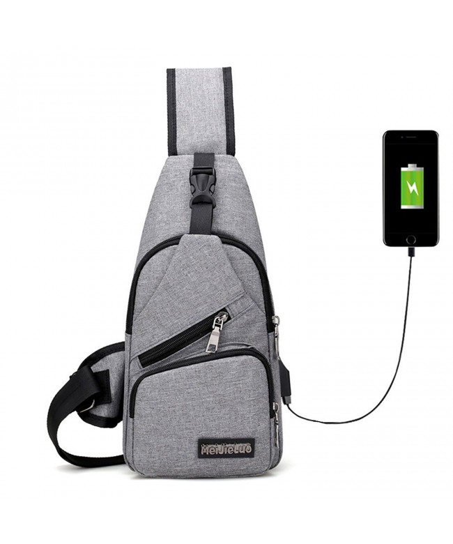 Sling Bag Chest Crossbody Bags Daypack for Men Women Travel Outdoors ...