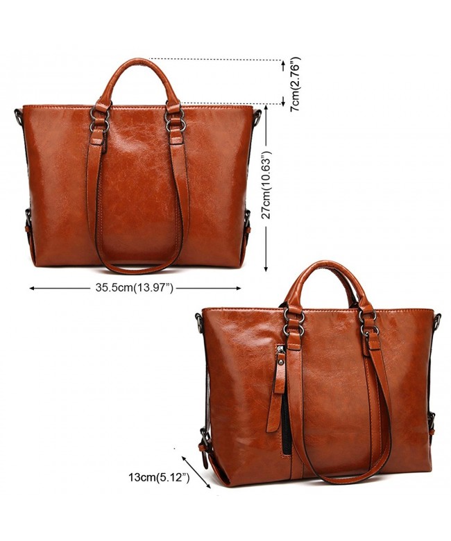 Women's Leather Tote BagsFashion Top Handle Bags Handbags Shoulder Bags