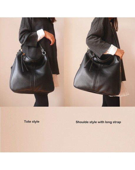 Hobo Handbags Leather Purses Large Tote Shoulder Bags Vintage Bucket ...