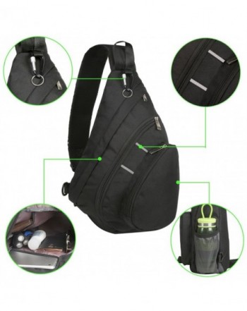 Sling Bag Crossbody Backpack Chest Shoulder Day Pack for Travel Hiking ...
