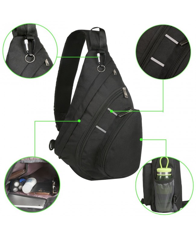 Sling Bag Crossbody Backpack Chest Shoulder Day Pack for Travel Hiking ...