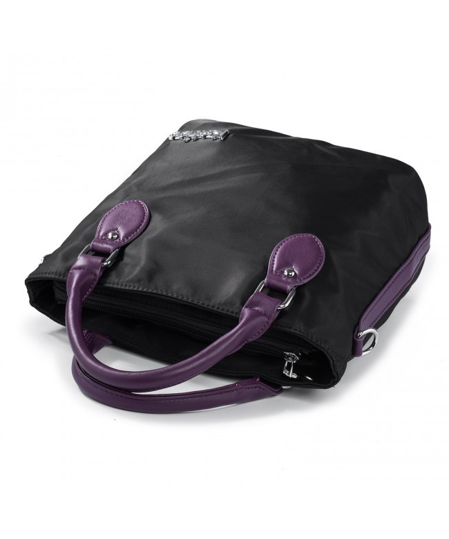 Women PU Leather Big Shoulder Bag Purse Handbag Tote Bags - Brown -  C218625DTSW