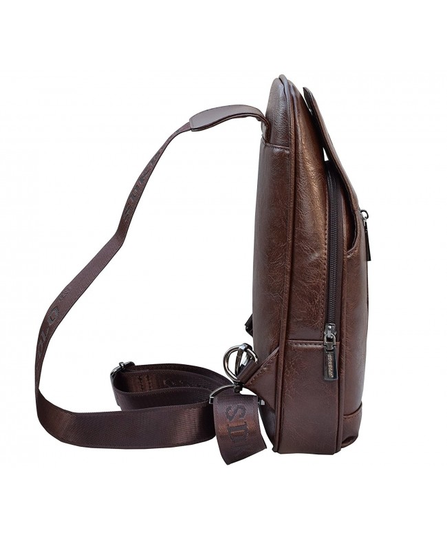Backpack Shoulder Crossbody Backpacks Waterproof - Brown - CY1802IW80X