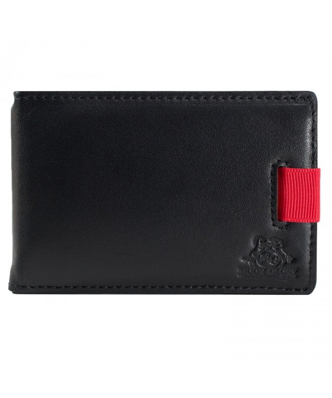 RFID Blocking Bifold Leather Minimalist Front Pocket Wallets for Men ...