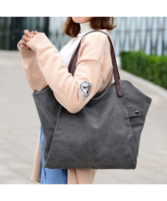 Canvas Shoulder Casual Shoppingbags Handbag - CX189MME048