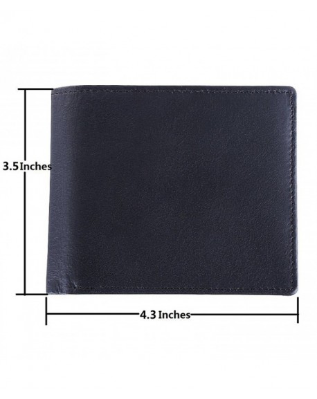 RFID Blocking Genuine Leather Wallet for Men -Travel Credit Card ...