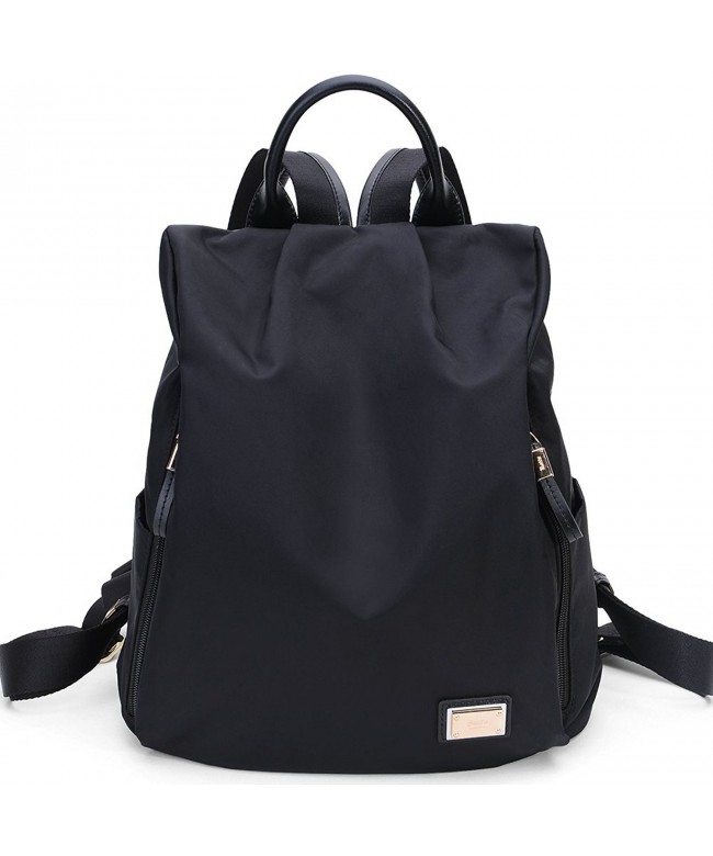 Women Nylon Backpack Anti-theft Daypack Girls Casual Travel Backpack ...