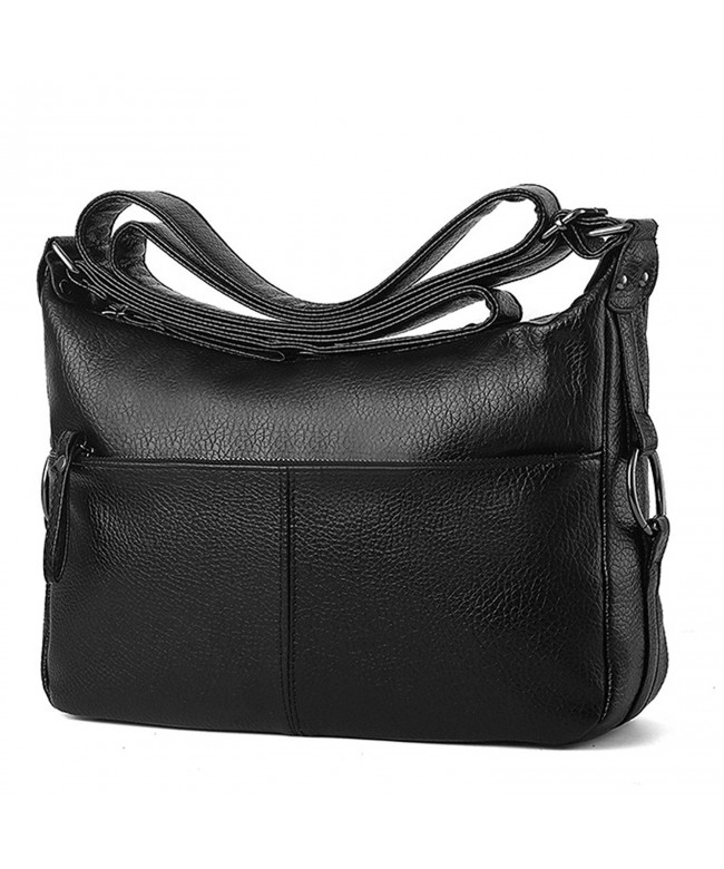 Large Capacity Women&#39;s Casual Shoulder Bags Leather ...