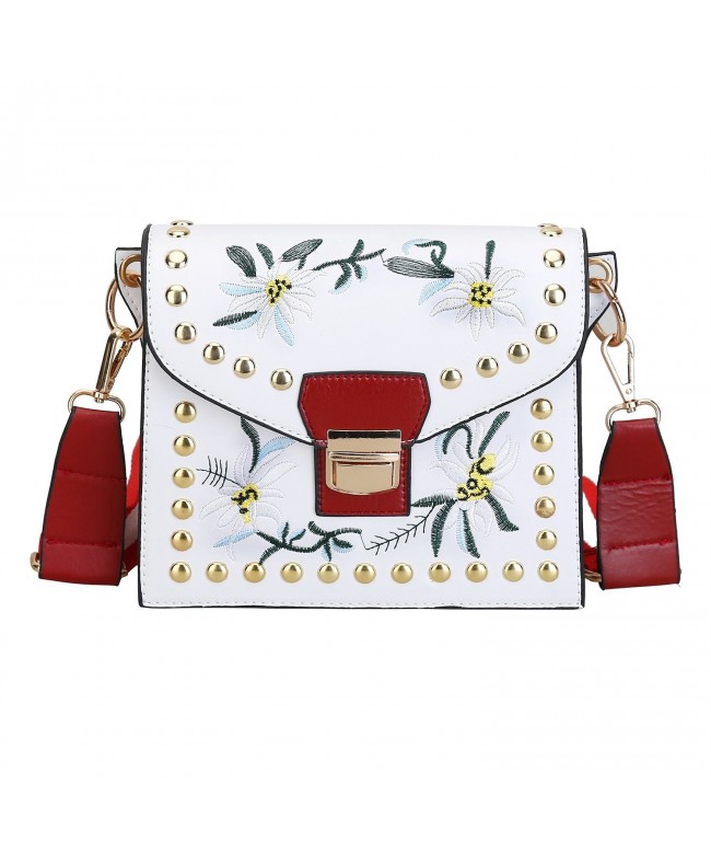 Women's Shoulder Bags Embroidery Style Crossbody Bag Handbags For Girls ...