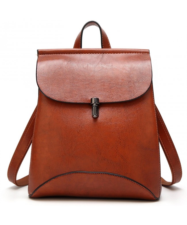 Women's Pu Leather Backpack Purse 