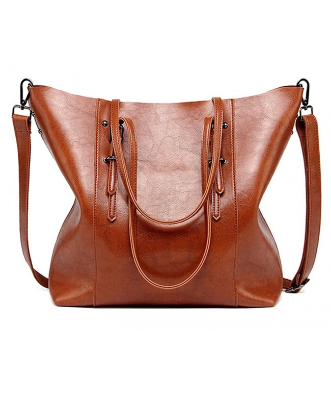 Handbags Handmade Crossbody Shoulder Messenger - Light Brown - CE1866W0TQD
