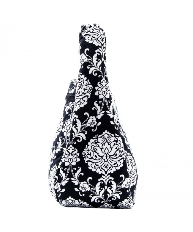 Quilted Black White Damask - Quilted Black/White Damask - CI1869T6C9H