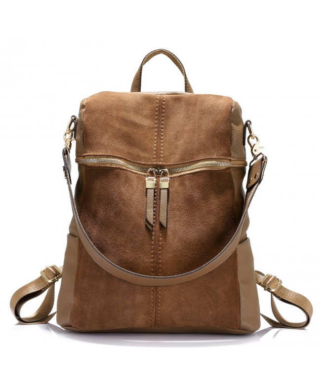 Backpack Shoulder Bag Purse Girls School Bag Casual Nubuck +Synthetic ...