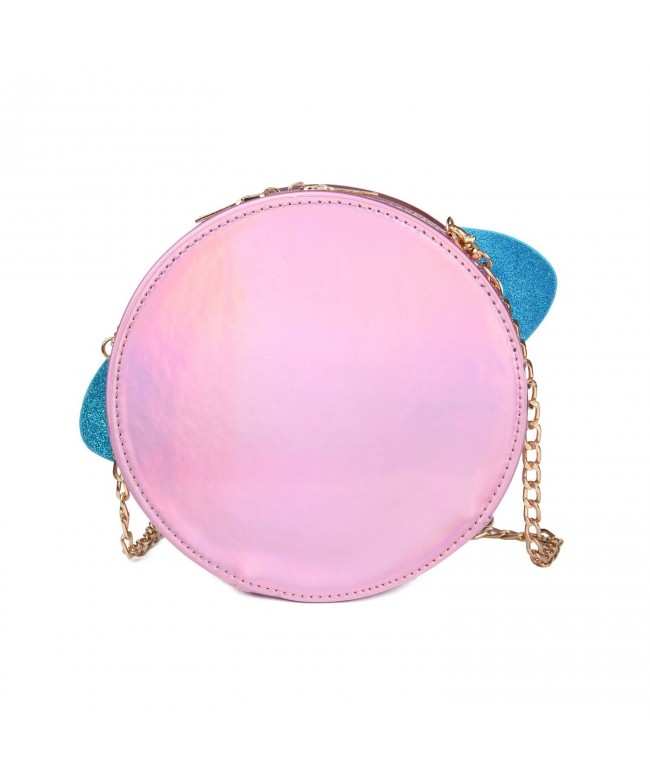 LUI SUI-Stunning Parent-child Circular planet party bag women laser ...