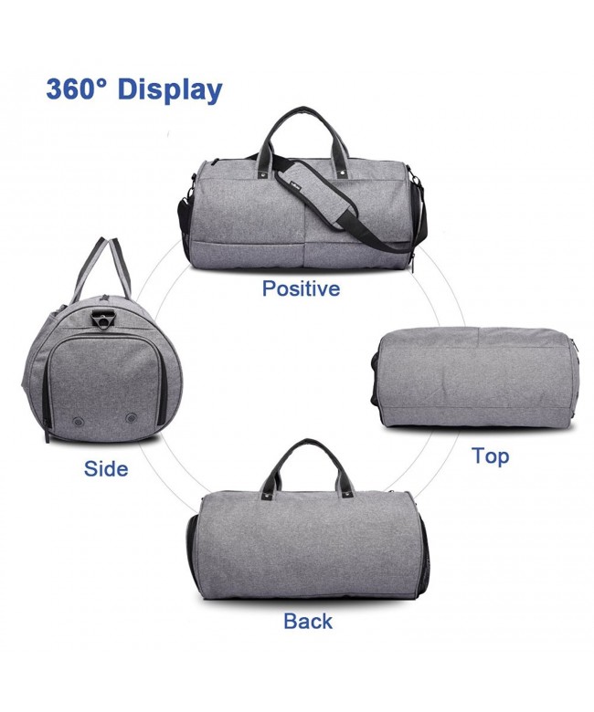 Duffel Bag for Men Gym Bag with Shoe Compartment for Travel Sports ...